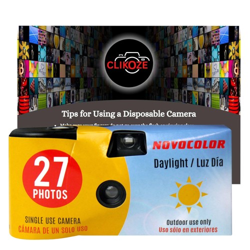 Disposable camera bundle with - camera,