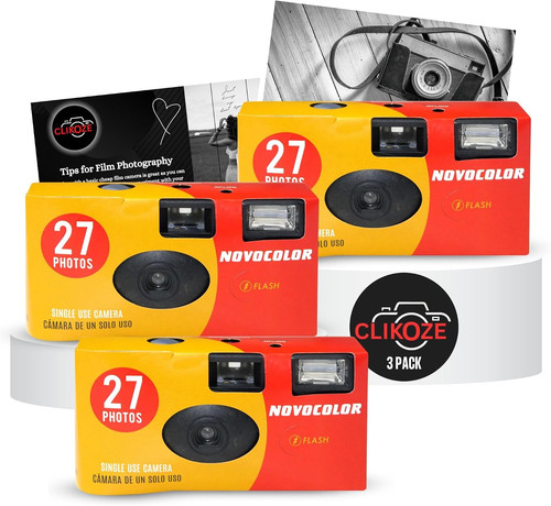 Disposable camera bundle with - camera,