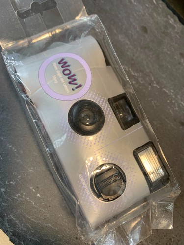 Wow 35mm disposable camera - wow,