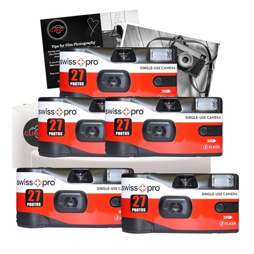 Disposable camera bundle with - camera,